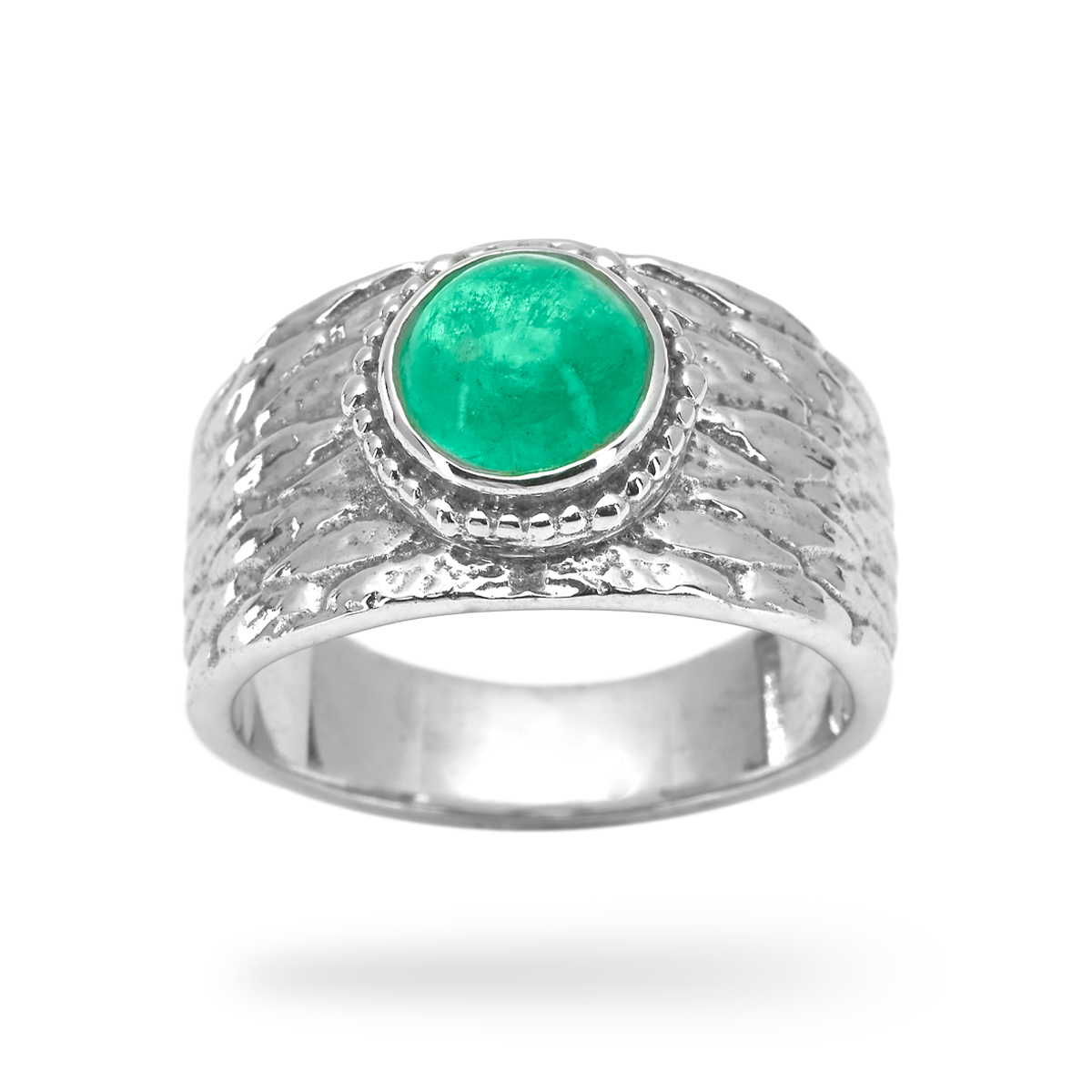 Bague emeraude argent Jane